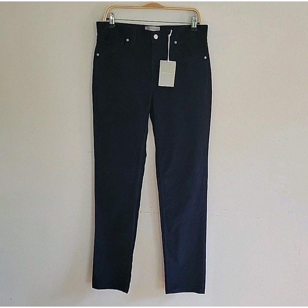 Everlane The Corduroy 5 Pocket Slim Pant NEW Mens 32x32 Navy Blue Casual Preppy